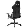 Black and gray synthetic leather gaming chair by vidaXL, Gaming chairs - Ref: Foro24-20506, Price: 194,17 €, Discount: %