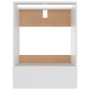 Weißer Ofenschrank aus Holzwerkstoff, 60 x 46 x 81,5 cm von vidaXL, Küchenschränke - Ref: Foro24-802497, Preis: 59,91 €, Raba...