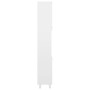 Bathroom cabinet in glossy white plywood, 30x30x179 cm. by vidaXL, Bathroom furniture - Ref: Foro24-802630, Price: 77,27 €, D...