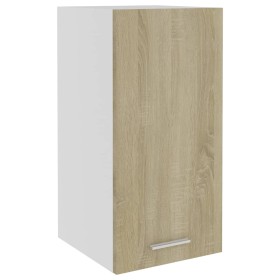 Hängender Küchenschrank aus eichenfarbenem Sperrholz, 29,5 x 31 x 60 cm von vidaXL, Küchenschränke - Ref: Foro24-801247, Prei...