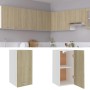 Armario colgante cocina contrachapada color roble 29,5x31x60 cm de vidaXL, Armarios de cocina - Ref: Foro24-801247, Precio: 4...