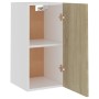 Hängender Küchenschrank aus eichenfarbenem Sperrholz, 29,5 x 31 x 60 cm von vidaXL, Küchenschränke - Ref: Foro24-801247, Prei...