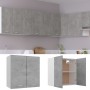 Concrete gray plywood hanging cabinet 60x31x60 cm by vidaXL, Kitchen cabinets - Ref: Foro24-801272, Price: 61,92 €, Discount: %