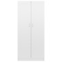 Glossy white plywood book cabinet 82.5x30.5x185.5cm by vidaXL, Bookcases and shelves - Ref: Foro24-802738, Price: 163,00 €, D...