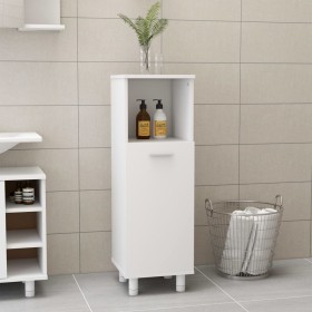 Armario de baño madera contrachapada blanco 30x30x95 cm de vidaXL, Muebles de baño - Ref: Foro24-802615, Precio: 45,23 €, Des...