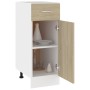 Armario inferior madera ingeniería roble 30x46x81,5 cm de vidaXL, Armarios de cocina - Ref: Foro24-801207, Precio: 68,55 €, D...