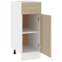 Armario inferior madera ingeniería roble 30x46x81,5 cm de vidaXL, Armarios de cocina - Ref: Foro24-801207, Precio: 68,55 €, D...