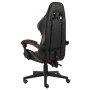 Schwarz-roter Gaming-Stuhl aus Kunstleder von vidaXL, Bürostühle - Ref: Foro24-20525, Preis: 114,99 €, Rabatt: %