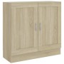 Bücherschrank aus eichenfarbenem Sperrholz, 82,5 x 30,5 x 80 cm von vidaXL, Bücherregale und Regale - Ref: Foro24-802708, Pre...