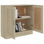 Oak-colored plywood book cabinet 82.5x30.5x80 cm by vidaXL, Bookcases and shelves - Ref: Foro24-802708, Price: 57,14 €, Disco...