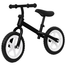 Bicicleta sin pedales 11 pulgadas negra de vidaXL, Vehículos a pedales o para empujar - Ref: Foro24-93194, Precio: 47,99 €, D...