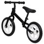 Black 11-inch balance bike by vidaXL, Pedal or push vehicles - Ref: Foro24-93194, Price: 47,69 €, Discount: %