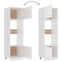 Glänzend weißer Mikrowellenschrank aus Holzwerkstoff von vidaXL, Küchenschränke - Ref: Foro24-802551, Preis: 247,47 €, Rabatt: %