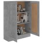 Bücherschrank aus betongrauem Sperrholz, 82,5 x 30,5 x 11 cm von vidaXL, Bücherregale und Regale - Ref: Foro24-802718, Preis:...