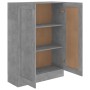 Bücherschrank aus betongrauem Sperrholz, 82,5 x 30,5 x 11 cm von vidaXL, Bücherregale und Regale - Ref: Foro24-802718, Preis:...