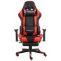 Swivel gaming chair with red PVC footrest by vidaXL, Gaming chairs - Ref: Foro24-20497, Price: 145,88 €, Discount: %