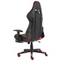 Swivel gaming chair with red PVC footrest by vidaXL, Gaming chairs - Ref: Foro24-20497, Price: 145,88 €, Discount: %