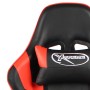 Silla gaming giratoria con reposapiés PVC rojo de vidaXL, Sillones para videojuegos - Ref: Foro24-20497, Precio: 145,99 €, De...