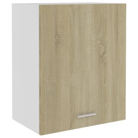 Armario colgante cocina contrachapada color roble 50x31x60 cm de vidaXL, Armarios de cocina - Ref: Foro24-801263, Precio: 56,...