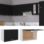 Armario colgante de cocina contrachapada negro 60x31x40 cm de vidaXL, Armarios de cocina - Ref: Foro24-802514, Precio: 45,41 ...