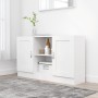 Sperrholz Anrichte weiß 120x30,5x70 cm von vidaXL, Sideboards - Ref: Foro24-802777, Preis: 91,28 €, Rabatt: %