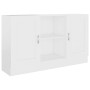 Aparador de madera contrachapada blanco 120x30,5x70 cm de vidaXL, Aparadores - Ref: Foro24-802777, Precio: 91,28 €, Descuento: %