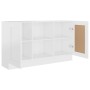 Sperrholz Anrichte weiß 120x30,5x70 cm von vidaXL, Sideboards - Ref: Foro24-802777, Preis: 91,28 €, Rabatt: %