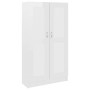 Glossy white plywood shelf 82.5x30.5x150 cm by vidaXL, Bookcases and shelves - Ref: Foro24-802729, Price: 175,32 €, Discount: %