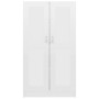 Glossy white plywood shelf 82.5x30.5x150 cm by vidaXL, Bookcases and shelves - Ref: Foro24-802729, Price: 175,32 €, Discount: %