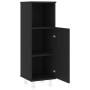 Black plywood bathroom cabinet 30x30x95 cm by vidaXL, Bathroom furniture - Ref: Foro24-802616, Price: 64,37 €, Discount: %