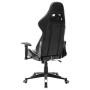 Silla de gaming de cuero sintético negro y blanco de vidaXL, Sillones para videojuegos - Ref: Foro24-20507, Precio: 176,47 €,...