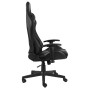 Drehbarer Gaming-Stuhl aus schwarzem PVC von vidaXL, Gaming-Stühle - Ref: Foro24-20478, Preis: 189,99 €, Rabatt: %