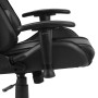 Drehbarer Gaming-Stuhl aus schwarzem PVC von vidaXL, Gaming-Stühle - Ref: Foro24-20478, Preis: 189,99 €, Rabatt: %