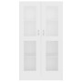 White plywood display case 82.5x30.5x150 cm by vidaXL, Bookcases and shelves - Ref: Foro24-802759, Price: 146,07 €, Discount: %