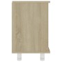 Armario de baño madera contrachapada color roble 60x32x53,5 cm de vidaXL, Muebles de baño - Ref: Foro24-802636, Precio: 46,34...