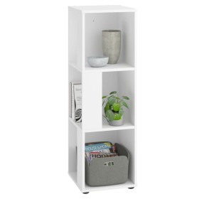 FMD Corner shelf with 6 side compartments white by FMD, Bookcases and shelves - Ref: Foro24-433863, Price: 158,99 €, Discount: %