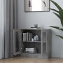 Concrete gray plywood display case 82.5x30.5x80 cm by vidaXL, Bookcases and shelves - Ref: Foro24-802745, Price: 72,03 €, Dis...