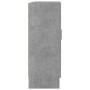 Concrete gray plywood display case 82.5x30.5x80 cm by vidaXL, Bookcases and shelves - Ref: Foro24-802745, Price: 72,03 €, Dis...