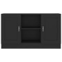 Aparador de madera contrachapada negro 120x30,5x70 cm de vidaXL, Aparadores - Ref: Foro24-802778, Precio: 91,50 €, Descuento: %