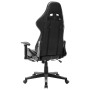 Gaming-Stuhl mit Fußstütze aus schwarzem und grauem Kunstleder von vidaXL, Gaming-Stühle - Ref: Foro24-20514, Preis: 182,73 €...