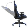 Blauer Gaming-Drehstuhl aus PVC von vidaXL, Gaming-Stühle - Ref: Foro24-20479, Preis: 148,73 €, Rabatt: %