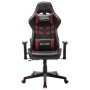 Gaming-Stuhl aus schwarzem und rotem Kunstleder von vidaXL, Gaming-Stühle - Ref: Foro24-20509, Preis: 149,99 €, Rabatt: %