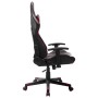 Gaming-Stuhl aus schwarzem und rotem Kunstleder von vidaXL, Gaming-Stühle - Ref: Foro24-20509, Preis: 149,99 €, Rabatt: %