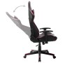 Gaming-Stuhl aus schwarzem und rotem Kunstleder von vidaXL, Gaming-Stühle - Ref: Foro24-20509, Preis: 149,99 €, Rabatt: %