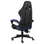 Schwarz-blauer Gaming-Stuhl aus Kunstleder von vidaXL, Bürostühle - Ref: Foro24-20518, Preis: 114,99 €, Rabatt: %