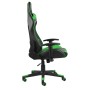 Drehbarer Gaming-Stuhl aus grünem PVC von vidaXL, Gaming-Stühle - Ref: Foro24-20493, Preis: 144,00 €, Rabatt: %