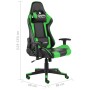 Drehbarer Gaming-Stuhl aus grünem PVC von vidaXL, Gaming-Stühle - Ref: Foro24-20493, Preis: 144,00 €, Rabatt: %