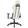 Silla de gaming de cuero sintético blanco y rosa de vidaXL, Sillones para videojuegos - Ref: Foro24-20534, Precio: 196,24 €, ...