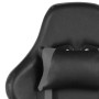 Gray PVC swivel gaming chair by vidaXL, Gaming chairs - Ref: Foro24-20483, Price: 192,37 €, Discount: %