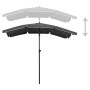 Garden umbrella with anthracite gray pole 200x130 cm by vidaXL, Umbrellas - Ref: Foro24-315553, Price: 25,91 €, Discount: %